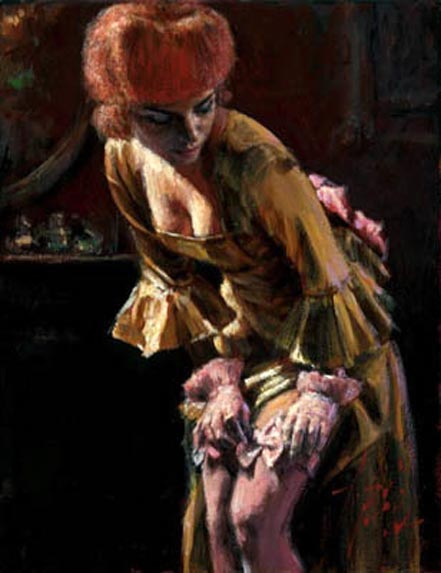 fabian perez medias rosas