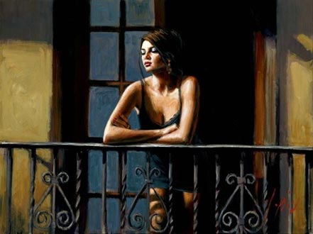 fabian perez saba at the balcony vi