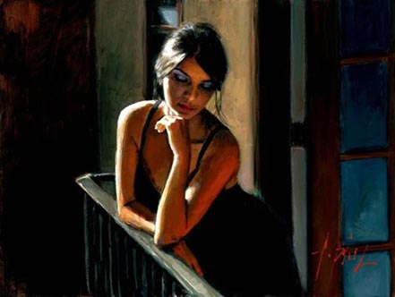 fabian perez saba at the balcony