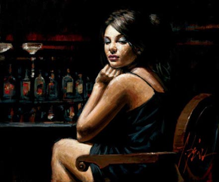 fabian perez saba at the bar