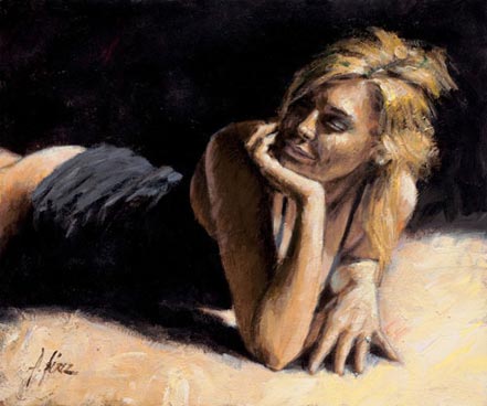 fabian perez second blonde