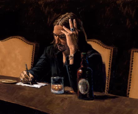 fabian perez self portrait