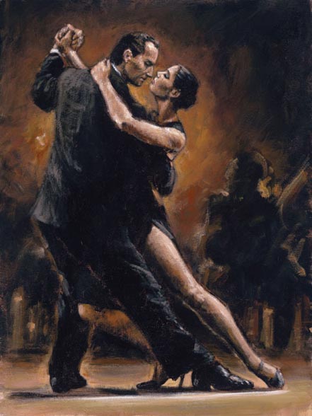 fabian perez study for tango ii