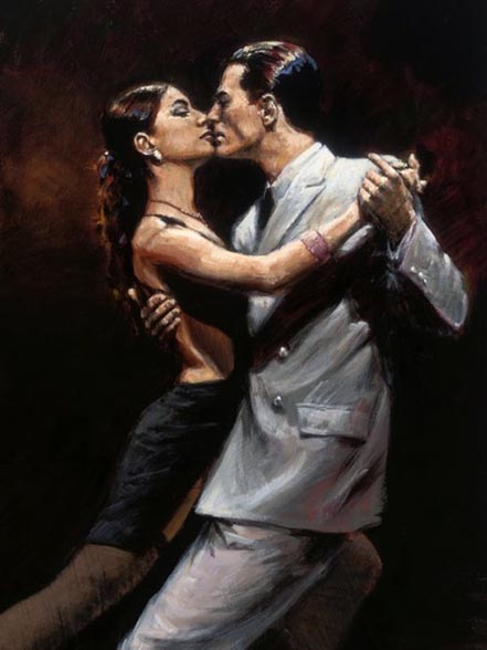 fabian perez study tango in paris