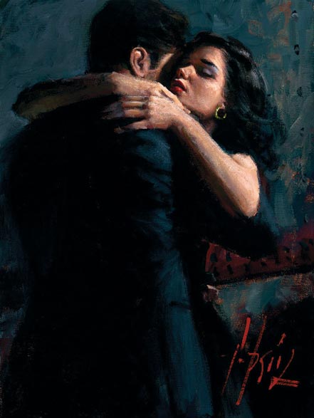 fabian perez the embrace iii