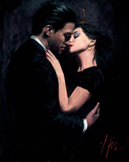fabian perez the embrace vii