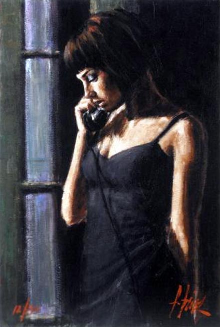 fabian perez the phone call