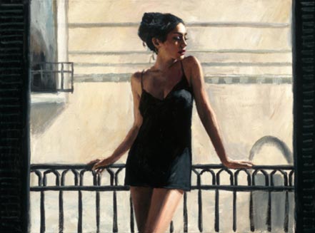 fabian perez vanessa at the balcony