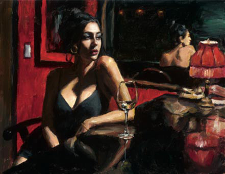 fabian perez vanessa con blanco