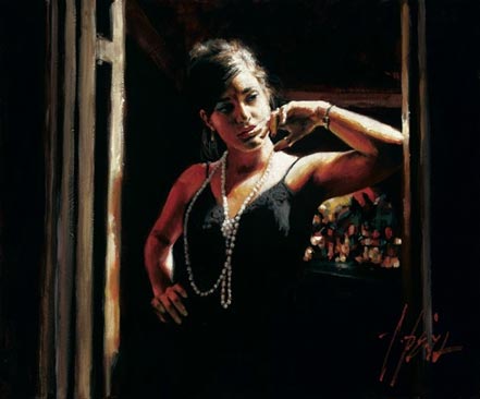 fabian perez waiting for customers ii