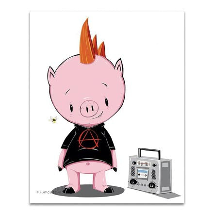 fabio napoleoni being a punk