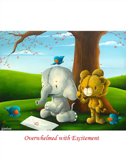 Sound Advice, with Special Edition Overwhelmed with Excitement by Fabio Napoleoni (Auction Lot 791)
