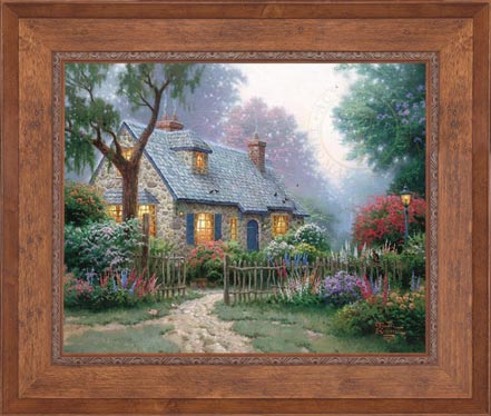 Foxglove Cottage, by Thomas Kinkade