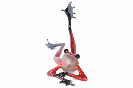 frogman lady in red