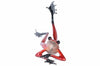 frogman lady in red