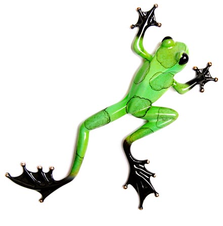 frogman making tracks