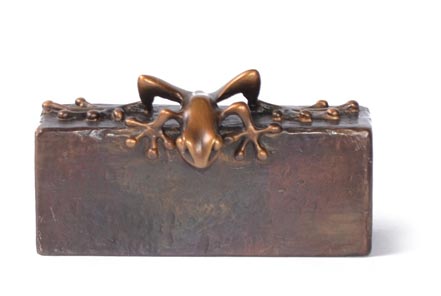 frogman horizontal paperweight