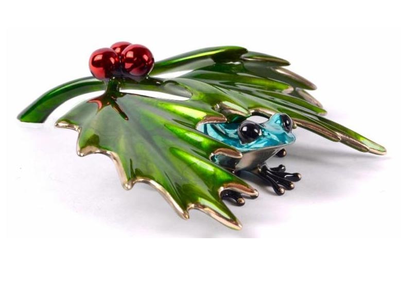 Wonderland Bronze Sculpture by Artist Time Cotterill Frogman