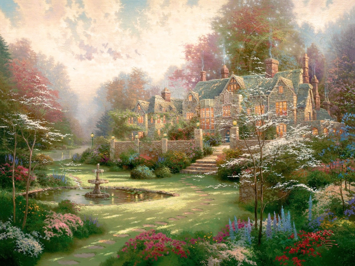 Kinkade-Gardens Beyond Spring Gate