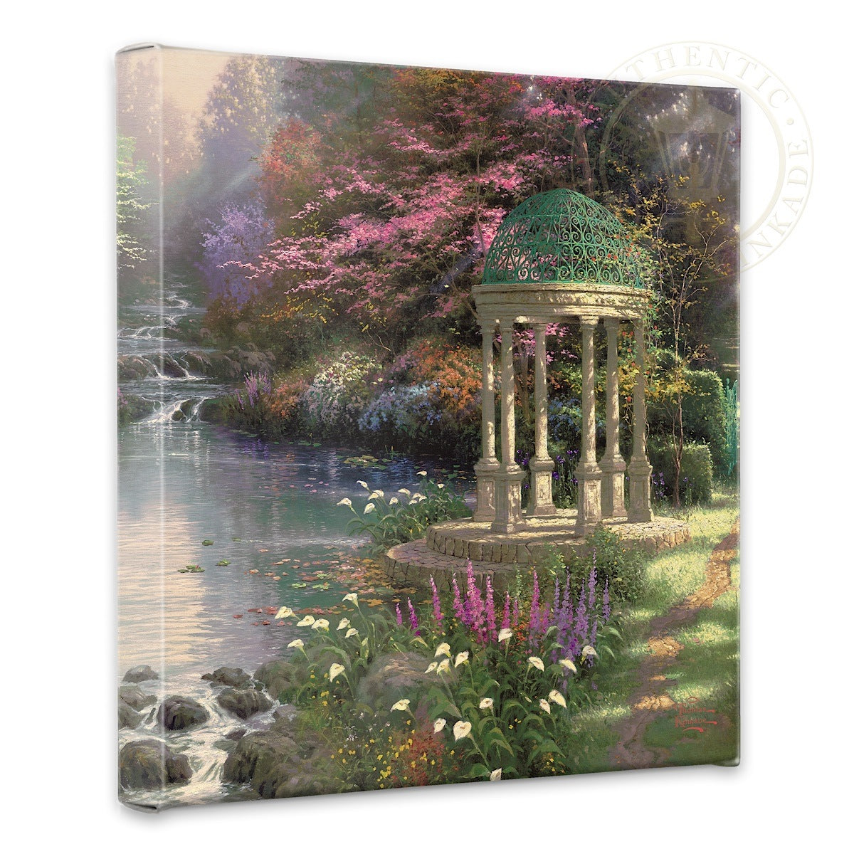 Garden of Prayer&#44; The - 14&#34; x 14&#34; Gallery Wrapped Canvas