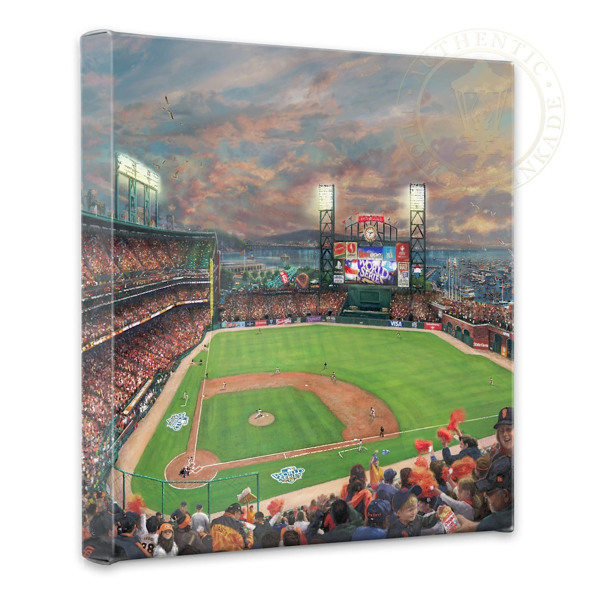 San Francisco Giants&#44; It's Our Time - 14&#34; x 14&#34; Gallery Wrapped Canvas