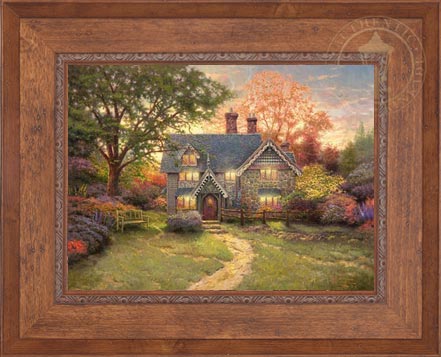 Gingerbread Cottage, by Thomas Kinkade