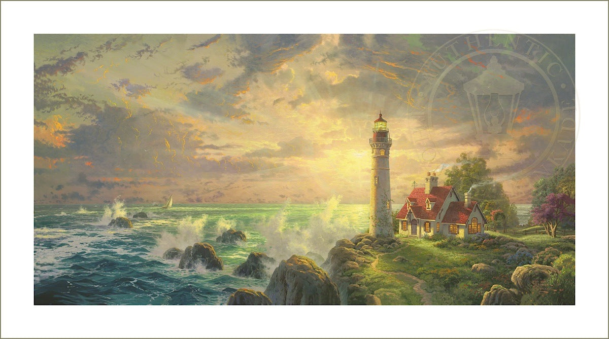 Guiding Light, The, by Thomas Kinkade