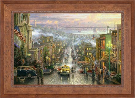 Heart of San Francisco, The, by Thomas Kinkade