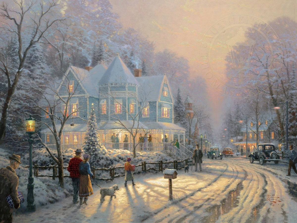 Kinkade-A Holiday Gathering