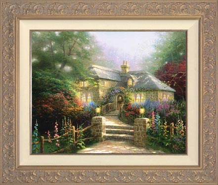 Hollyhock House, by Thomas Kinkade