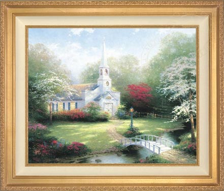 Hometown Chapel, by Thomas Kinkade