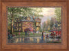 Hometown Firehouse, by Thomas Kinkade Studios
