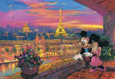 james coleman a paris sunset
