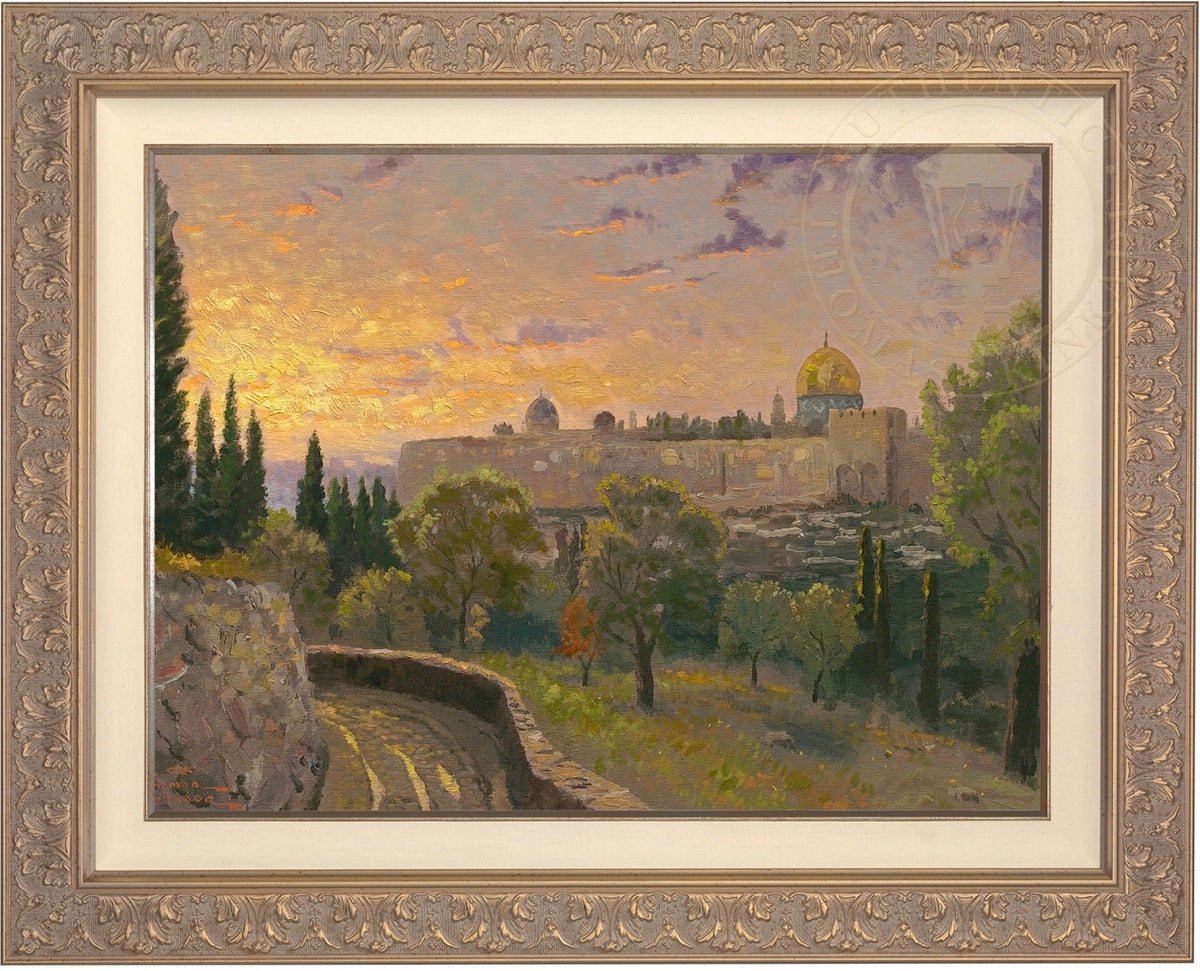 Jerusalem Sunset, by Thomas Kinkade