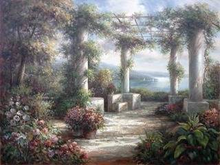 John Clark Arbor Vista Original Oil