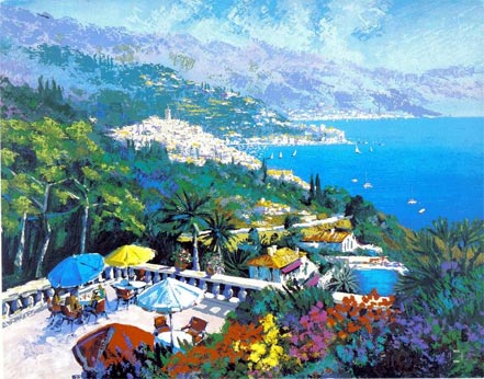 kerry hallam sur la terrace