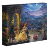 Beauty and the Beast Dancing in the Moonlight – 8″ x 10″ Gallery Wrapped Canvas
