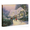 thomas kinkade christmas cottage homecoming