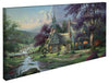 Clocktower Cottage – 16&#34; x 31&#34; Gallery Wrapped Canvas