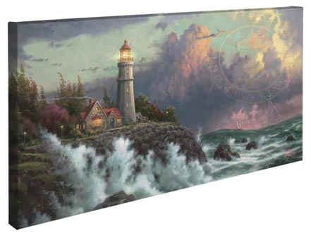 Conquering the Storms – 16" x 31" Gallery Wrapped Canvas