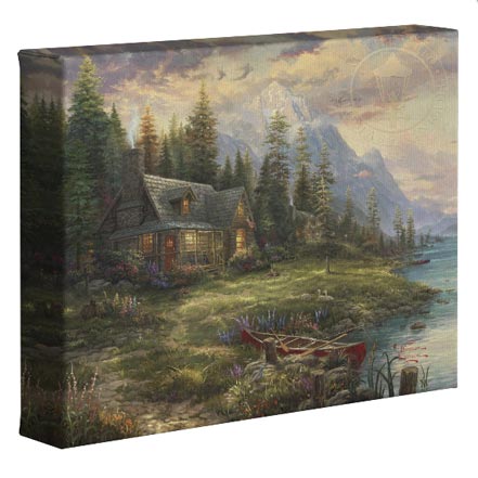 A Father’s Perfect Day – 8″ x 10″ Gallery Wrapped Canvas