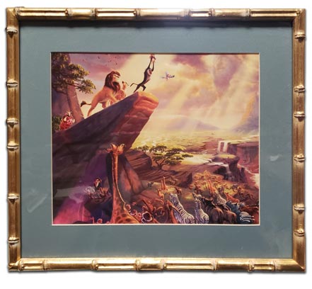 thomas kinkade the lion king
