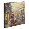 minnie rocks the dots on rodeo drive - 14" x 14" - gallery wrapped canvas