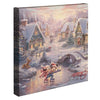 Mickey and Minnie Sweetheart Holiday – 14″ x 14″ Gallery Wrapped Canvas