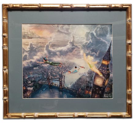 thomas kinkade tinker bell and peter pan