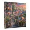 Lady and the Tramp - 14&#34; x 14&#34; Gallery Wrapped Canvas