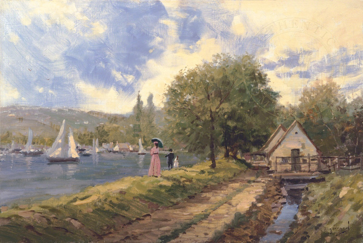 Lakeside Stroll-Robert Girrard