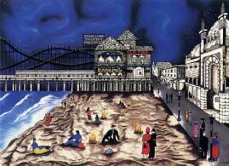 Linnea Pergola Seaside Nights Northern Lights
