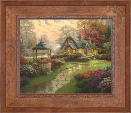 Make a Wish Cottage, by Thomas Kinkade