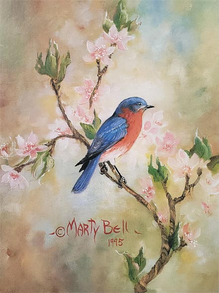 marty bell the bluebird
